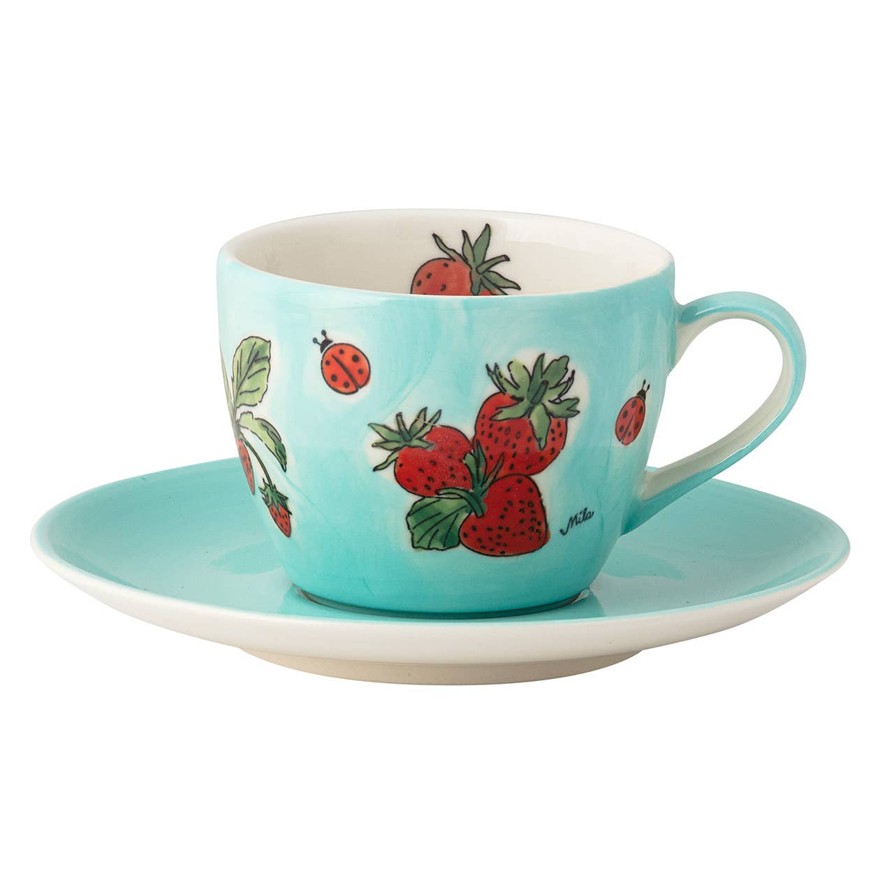 Tasse mit Untertasse Bella Fragola: