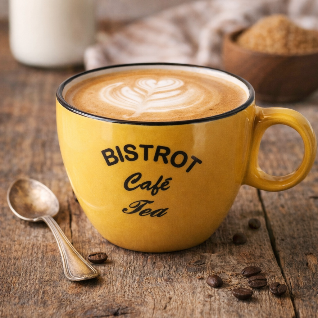 Jumbo Tasse Bistrot YELLOW