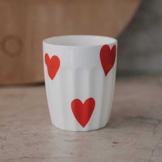 Becher RED HEART