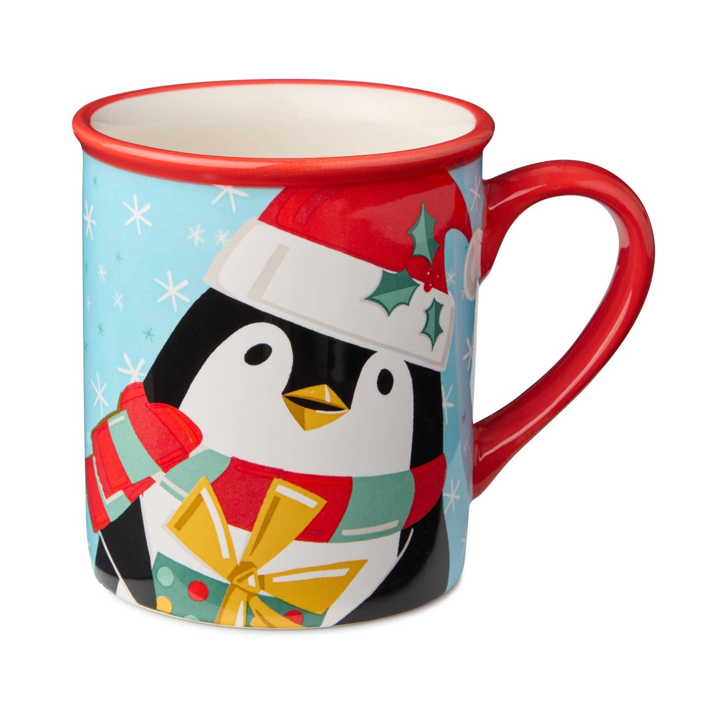 Weihnachtlicher Pinguin-Becher-Set 4 St.