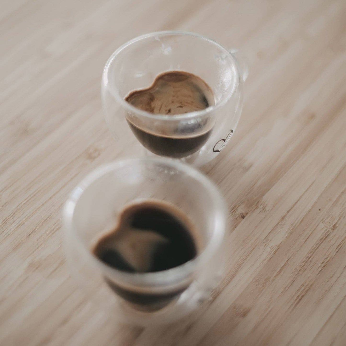 Doppelwandige Herztasse