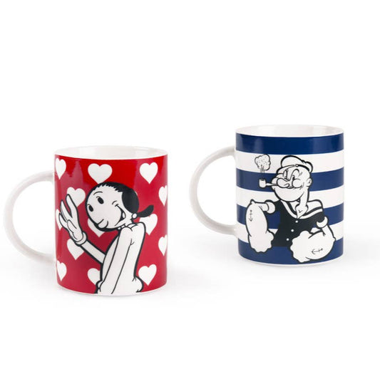 Tassen Set Popeye & Olivia