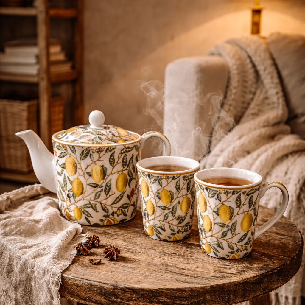 Porzellankanne - W. Morris