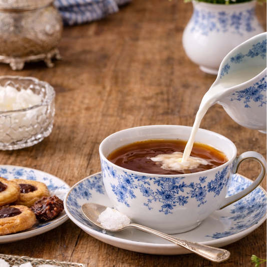 Ostfriesen-Teetasse & Untertasse BLUE