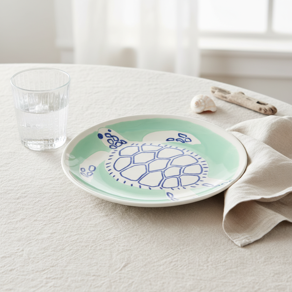 Dessertteller Schildkröte
