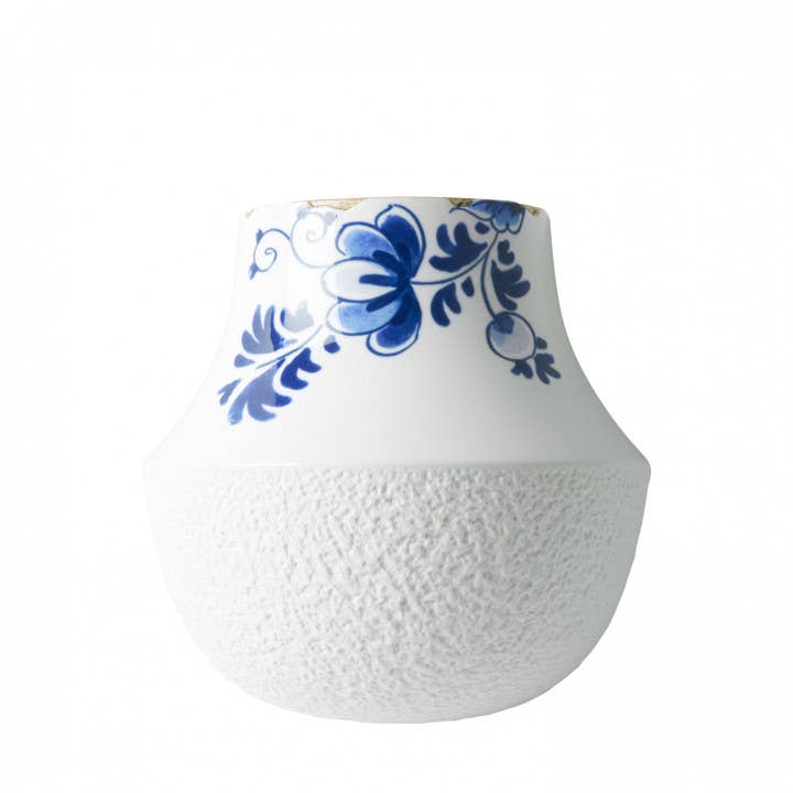 Blue Blossom Wall Blumentopf