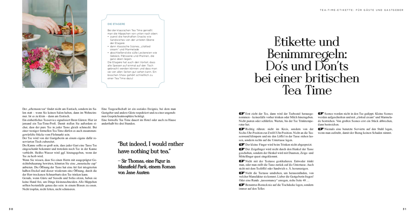 Tea Time. Rezepte, Tradition und Teekultur (Deutsch)