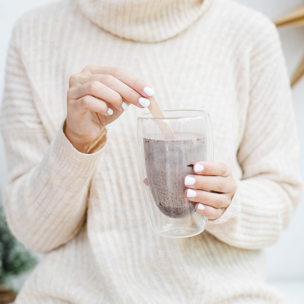 Trinkschokolade Lebkuchen Orange "Hugs & Christmas Wishes"