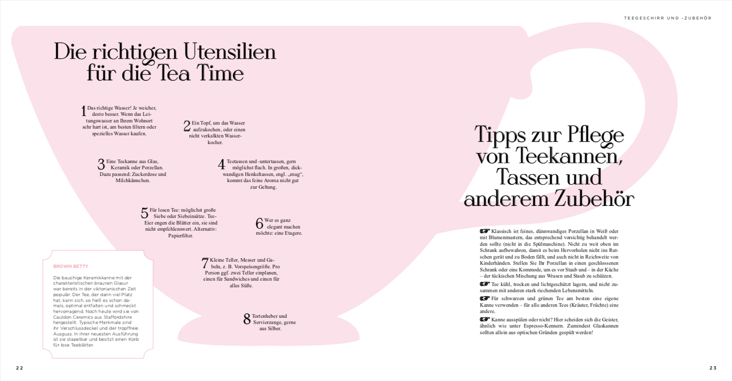 Tea Time. Rezepte, Tradition und Teekultur (Deutsch)