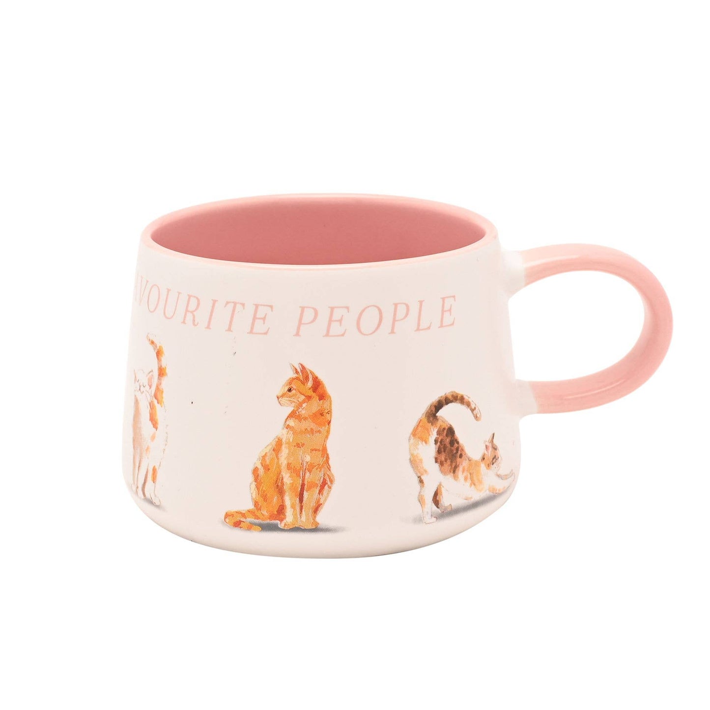 Keramiktasse „Cats Are My Favourite People“