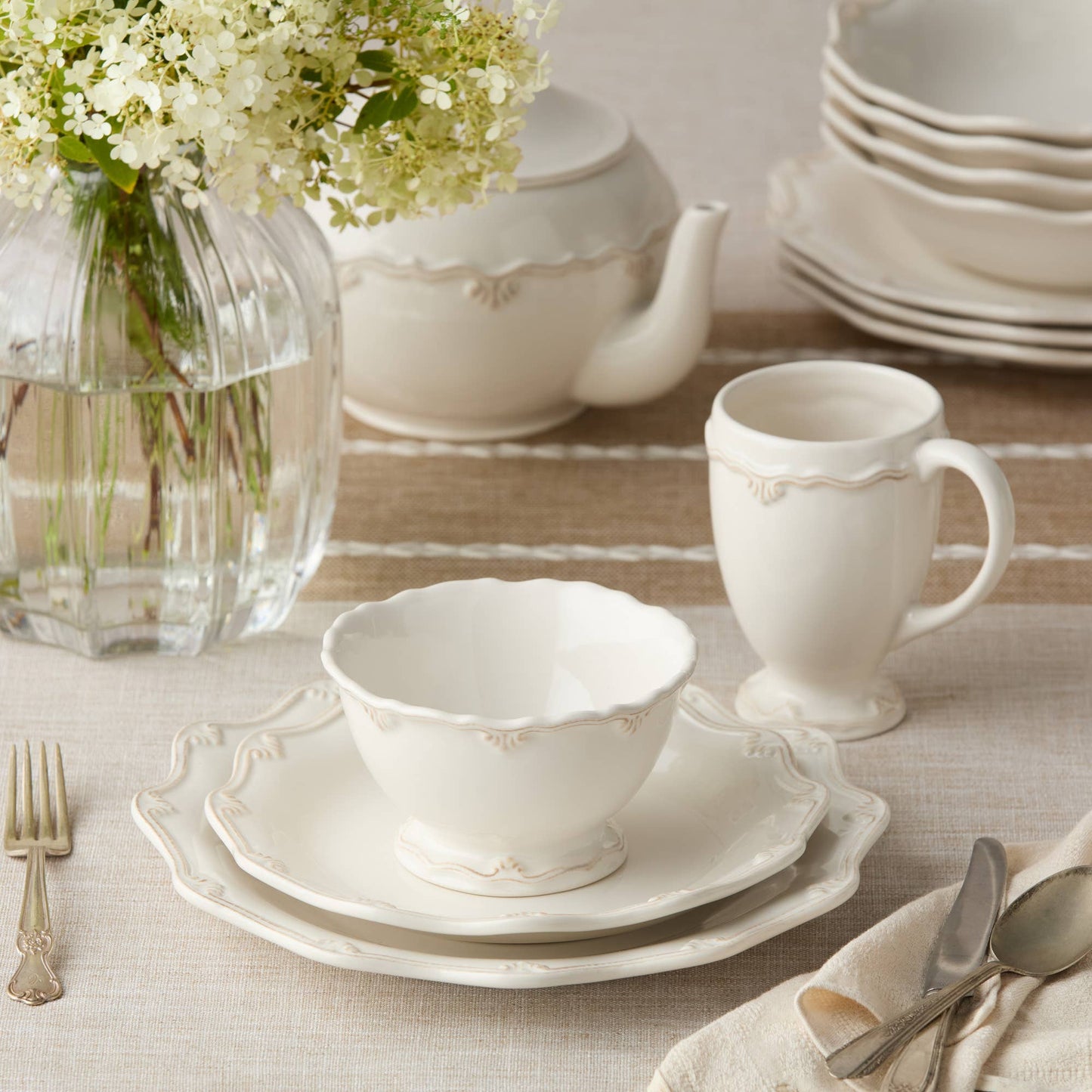 Heritage Scroll Tassen-Set