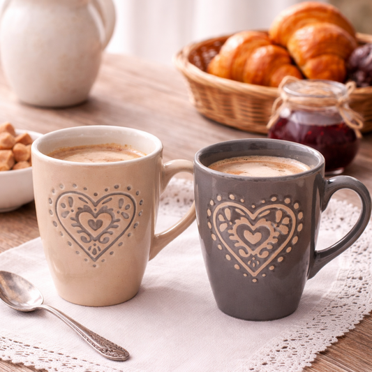 Tasse 'Shabby' 2er Set