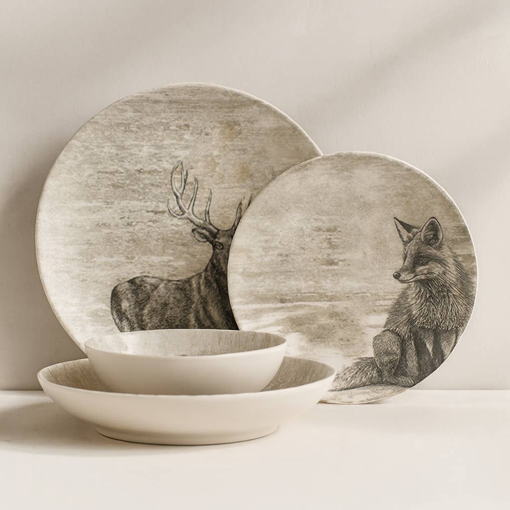 Speiseteller Hirsch LACHAT