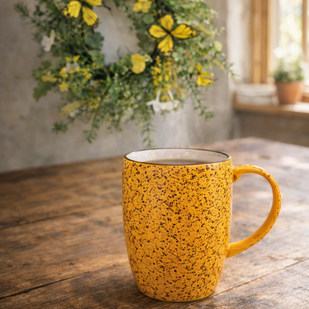 JUMBO BECHER WILMAX YELLOW