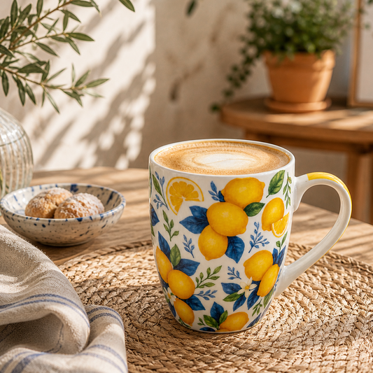 Tasse Zitronen
