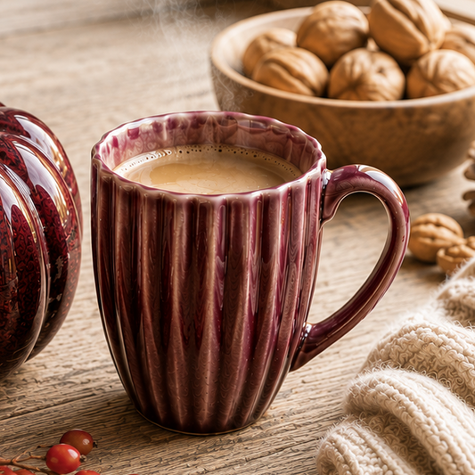 Becher EVIE BURGUNDY