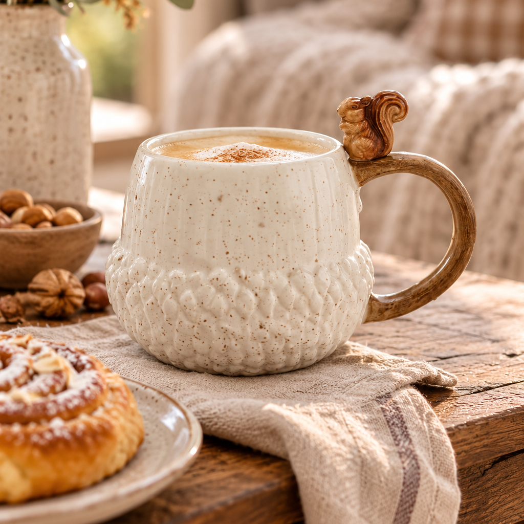 Country Living Eichhörnchen-Tasse