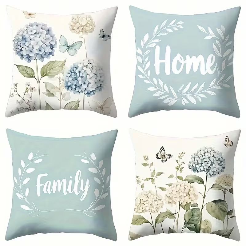 Kissen-Set  SWEET HOME, 4er Set