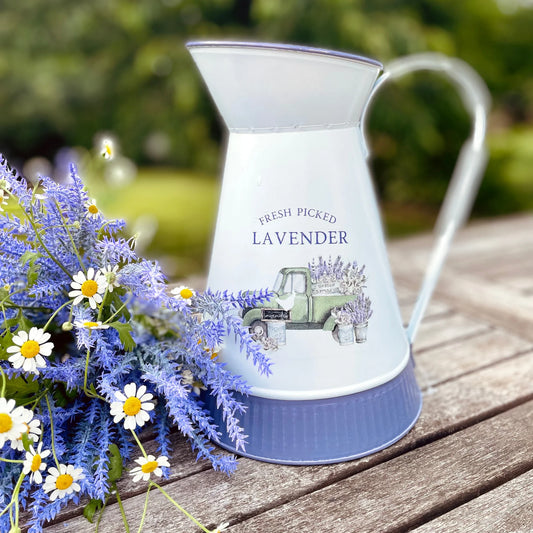 Gießkanne 'Lavendel, Metall