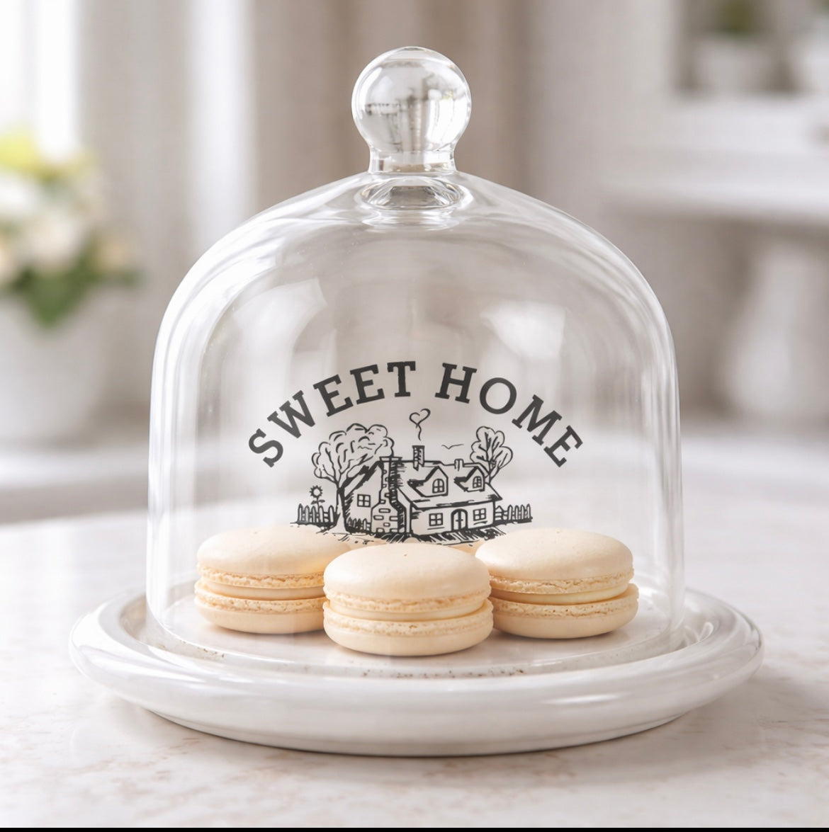 Glasglocke Cloche Ø 12x12 cm