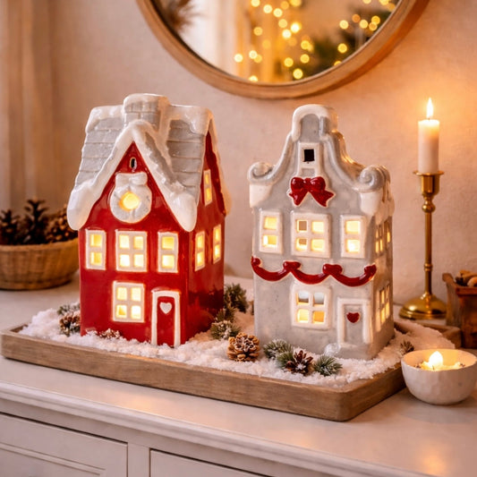 Dekoratives Haus mit LED Haus