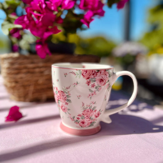 Porzellanbecher Bella Rose