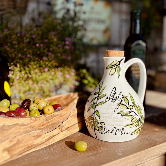 Exklusive Olivenöl-Flasche (Kopie)
