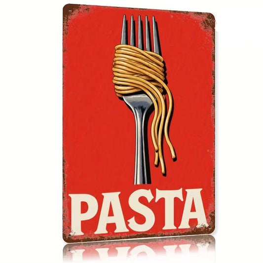 Metallschild PASTA 20x30 cm