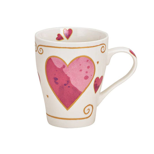 Becher Herz PINK