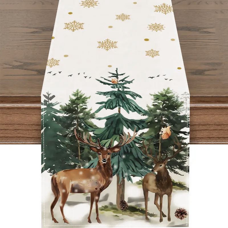 Tischläufer Winterwald