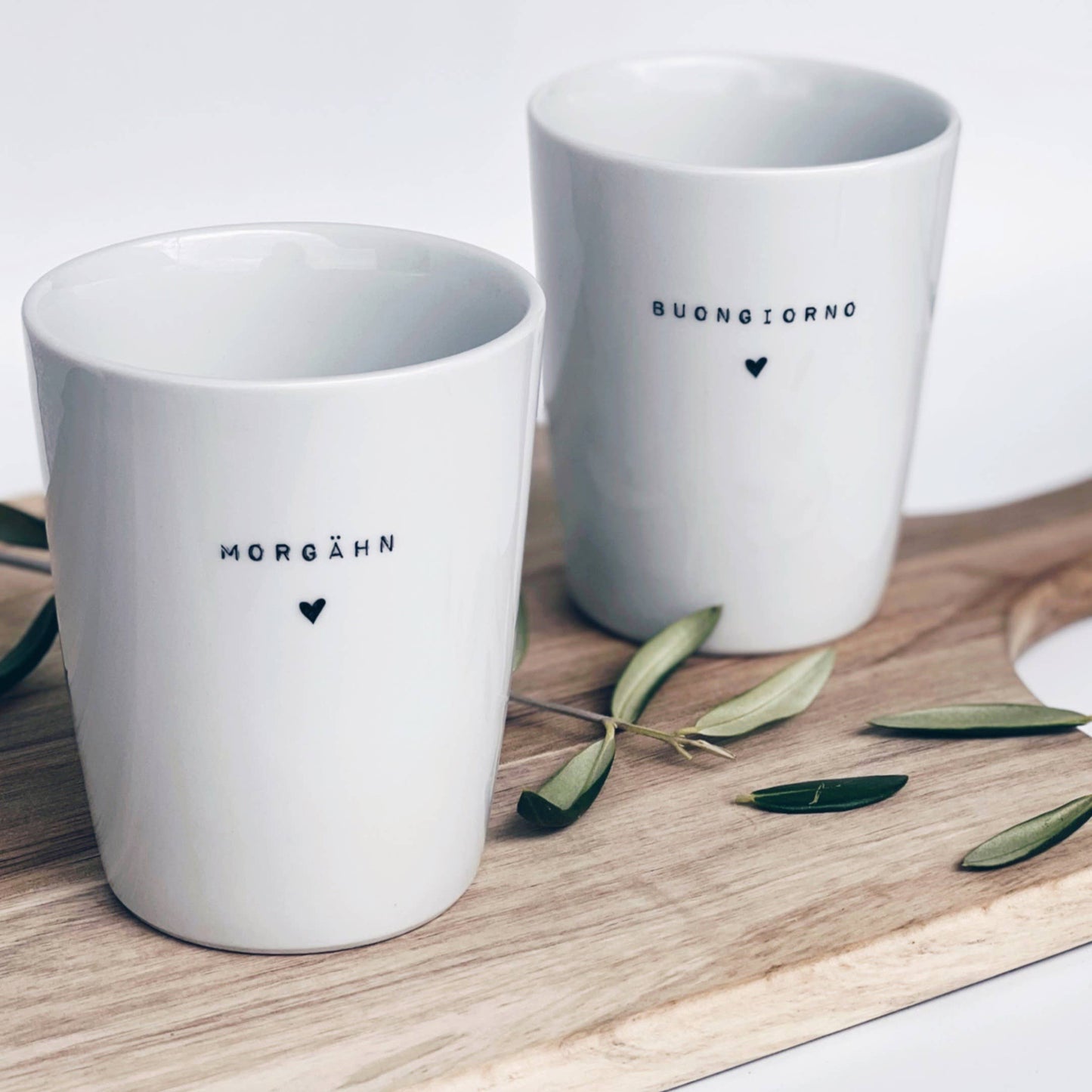 Becher Herzensmensch: Morgähn