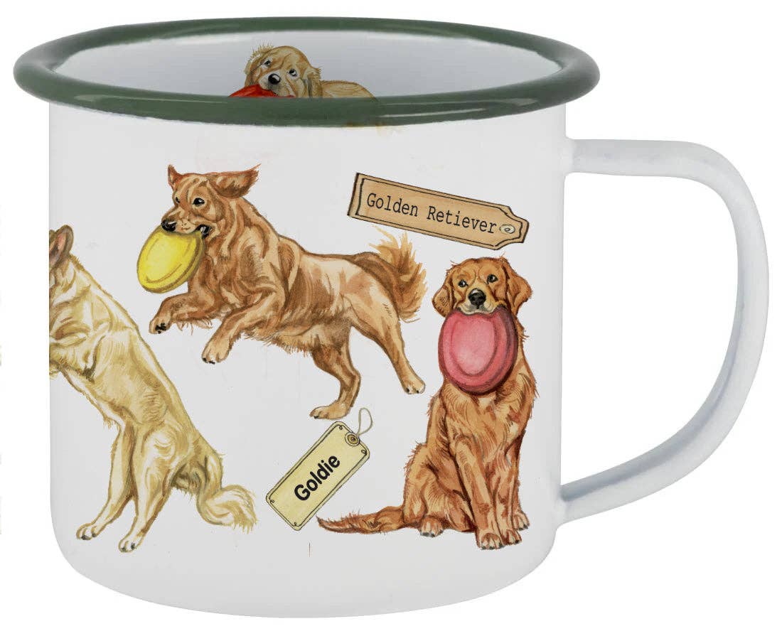 Tassen mit Collage - Golden Retriever