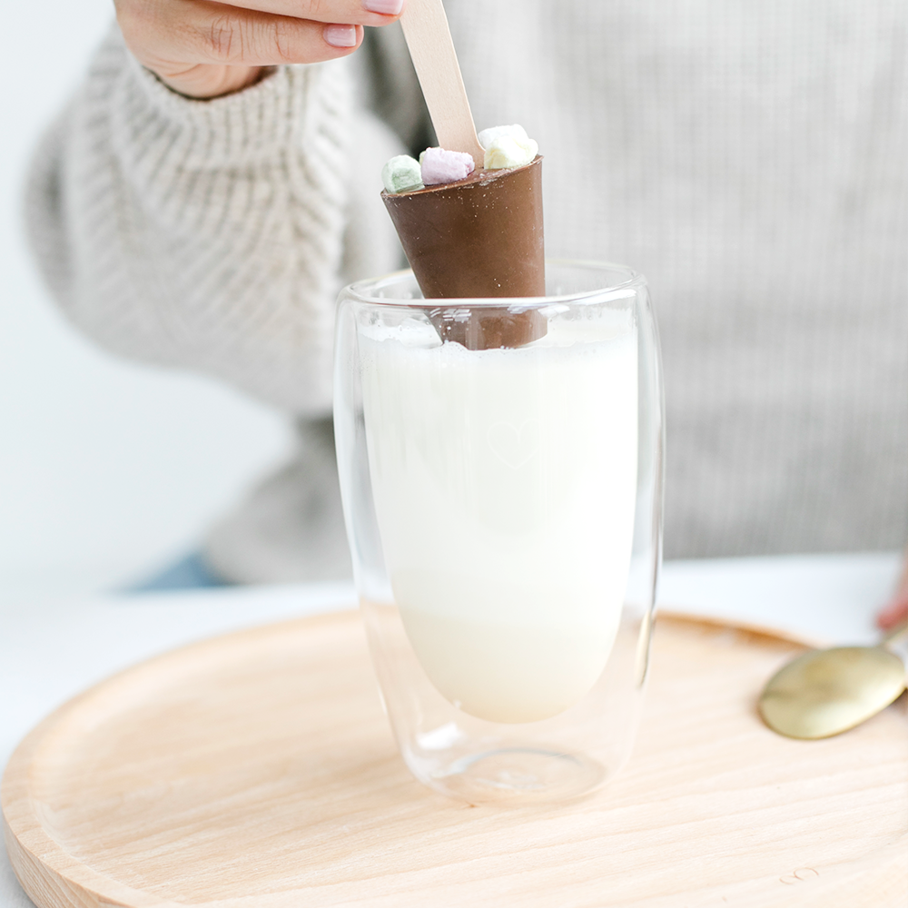 Trinkschokolade Marshmallow "Heute fühl ich mich bärenstark"