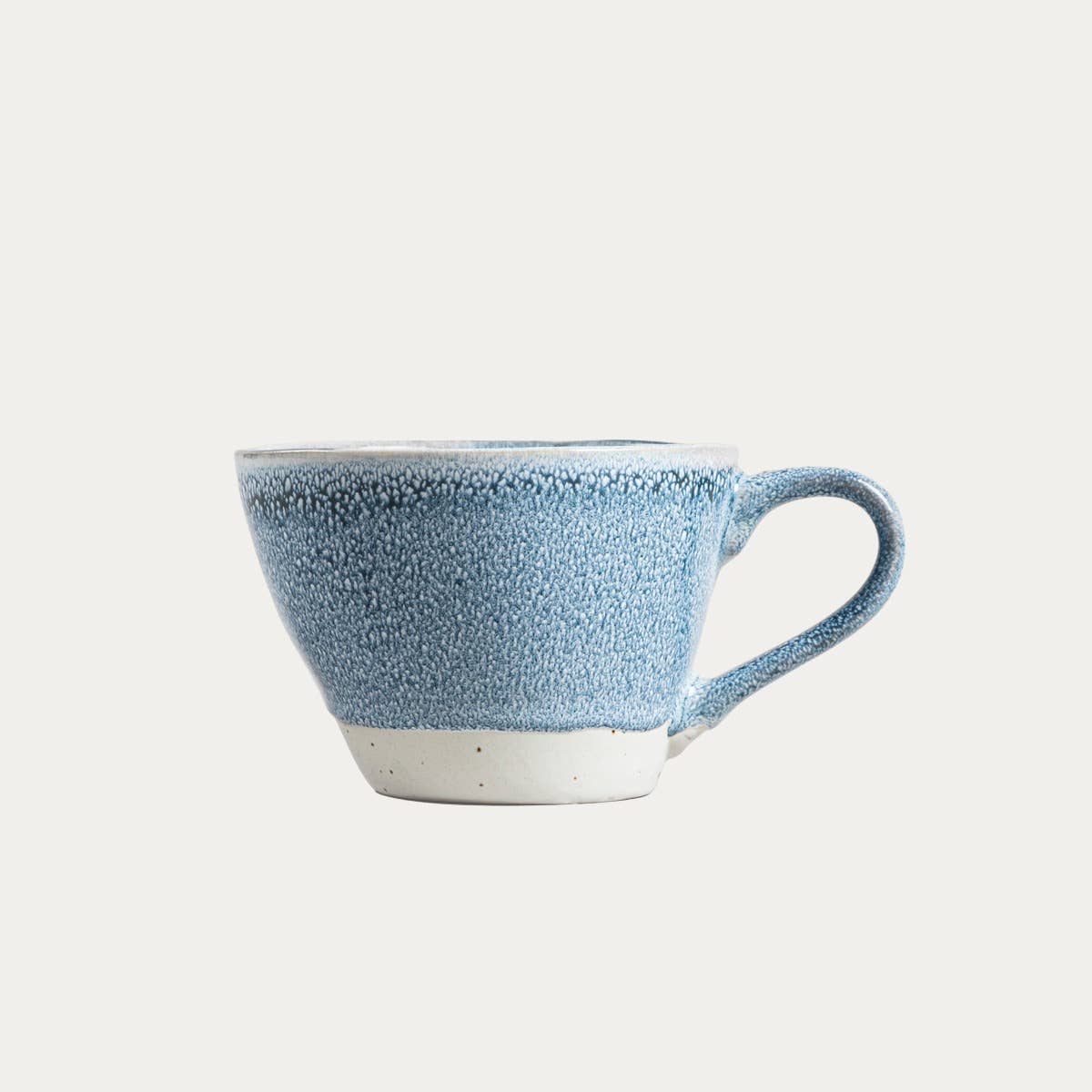 SMINJA Steinzeugbecher – Blau & Beige