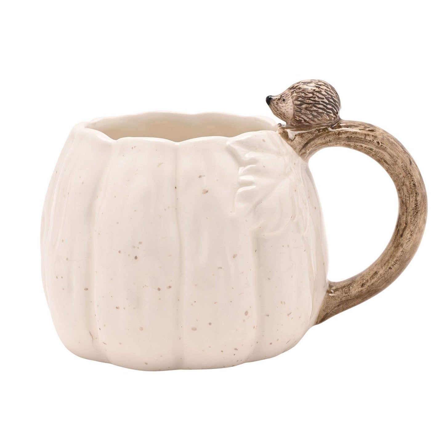 Country Living Kürbistasse mit Igel am Henkel