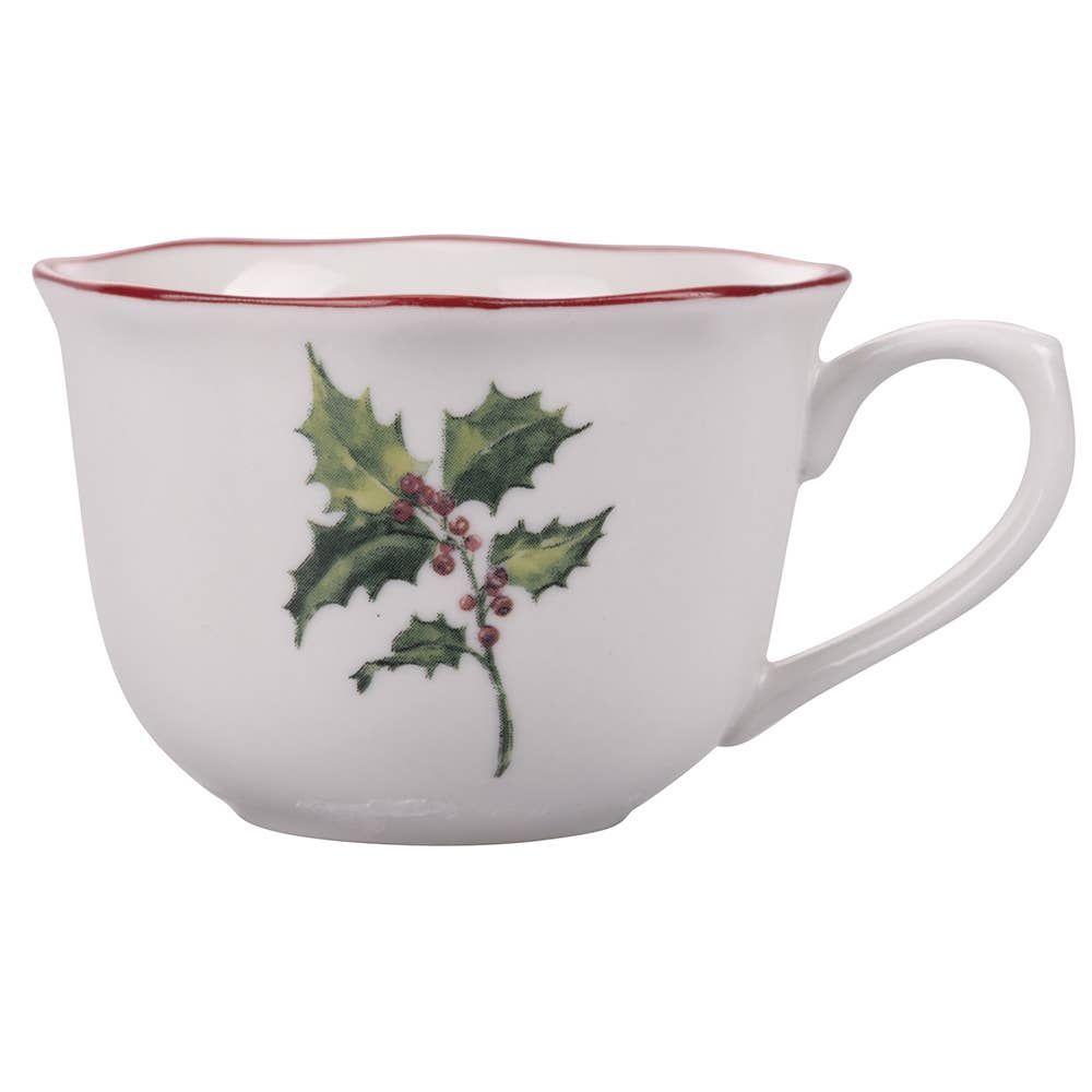 VINTAGE XMAS SET 2 TÄSSCHEN 100ML M/UNTERTASSE