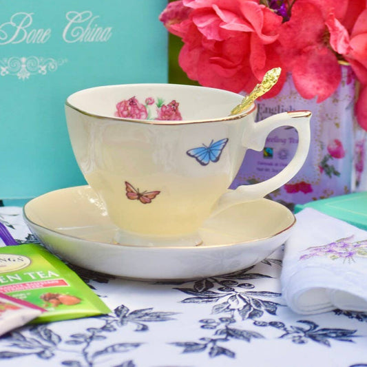 Teetasse und Untertasse, BUTTERFLY
