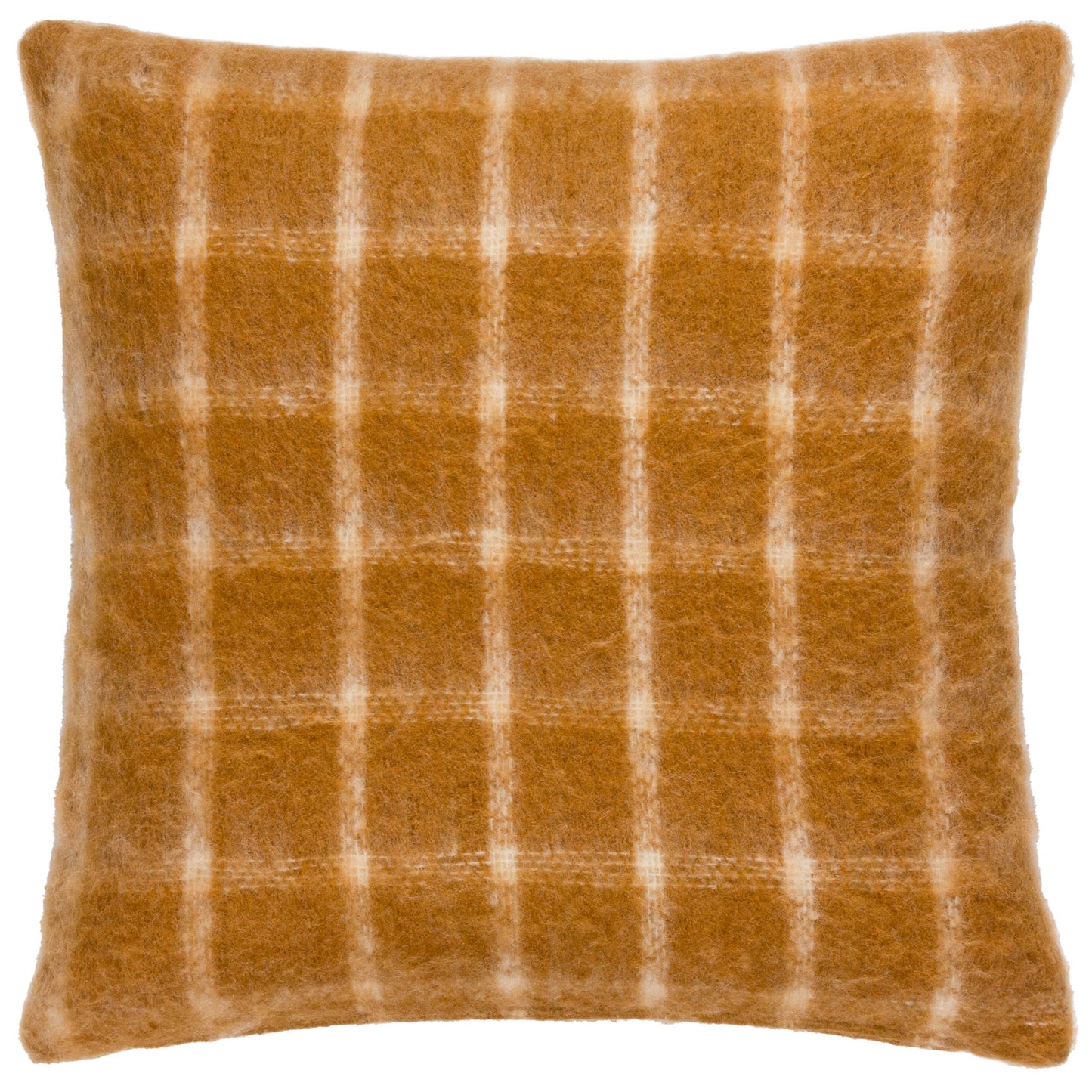 Kissen mit Schafgarbenkaromuster Ginger / 45 x 45 cm