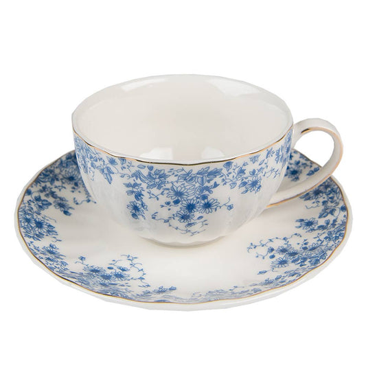Ostfriesen-Teetasse & Untertasse BLUE