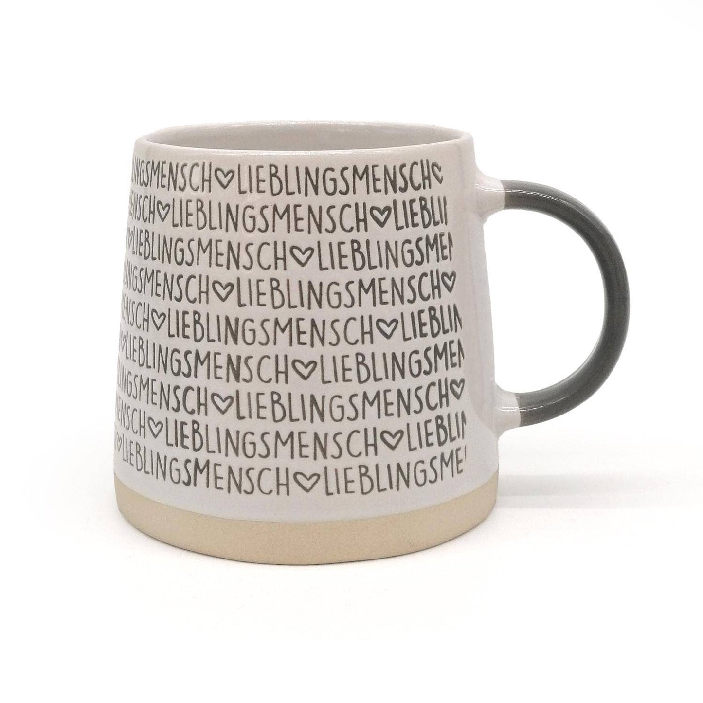 Tasse mit Botschaft 'Lieblingsmensch'