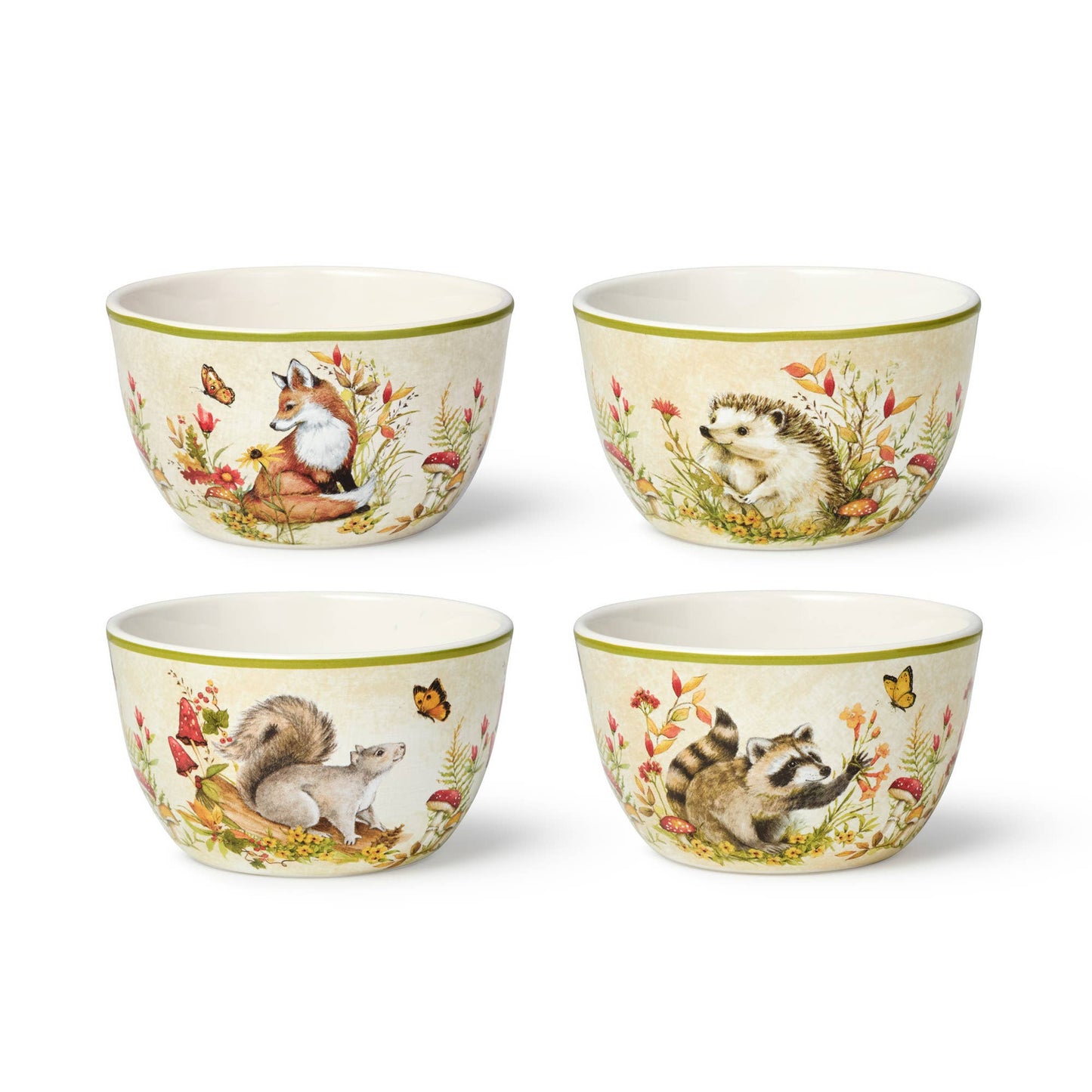 Müsli-Schalen Set  Woodland Critters Herbst