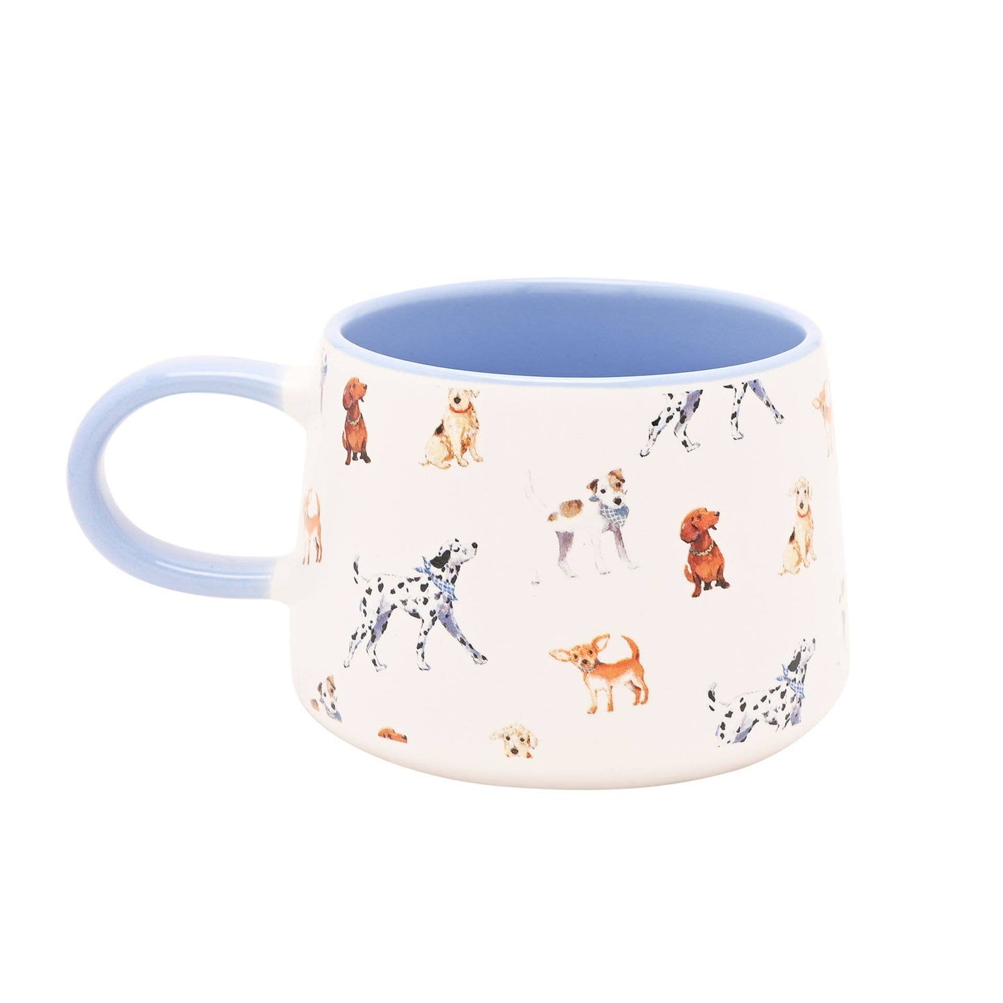 Keramiktasse mit Hundemotiv