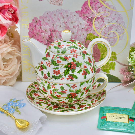 Tea for One Set 'RED BERRY'