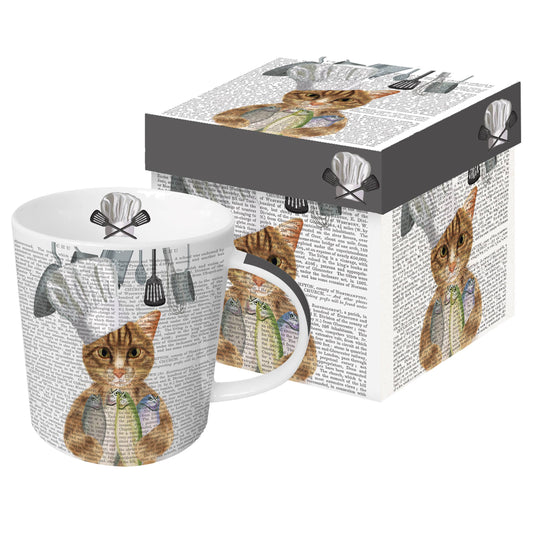 Porzellantasse „Cat Chef“
