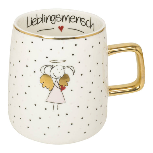 Tasse Schutzengel Motiv "Lieblingsmensch"