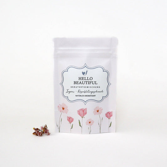 Teesäckchen "Hello Beautiful"