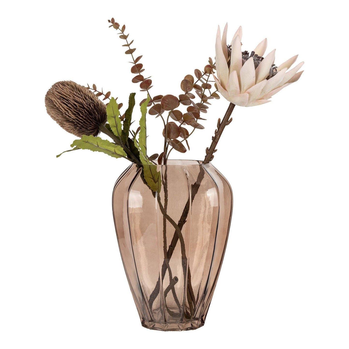 Vase braun