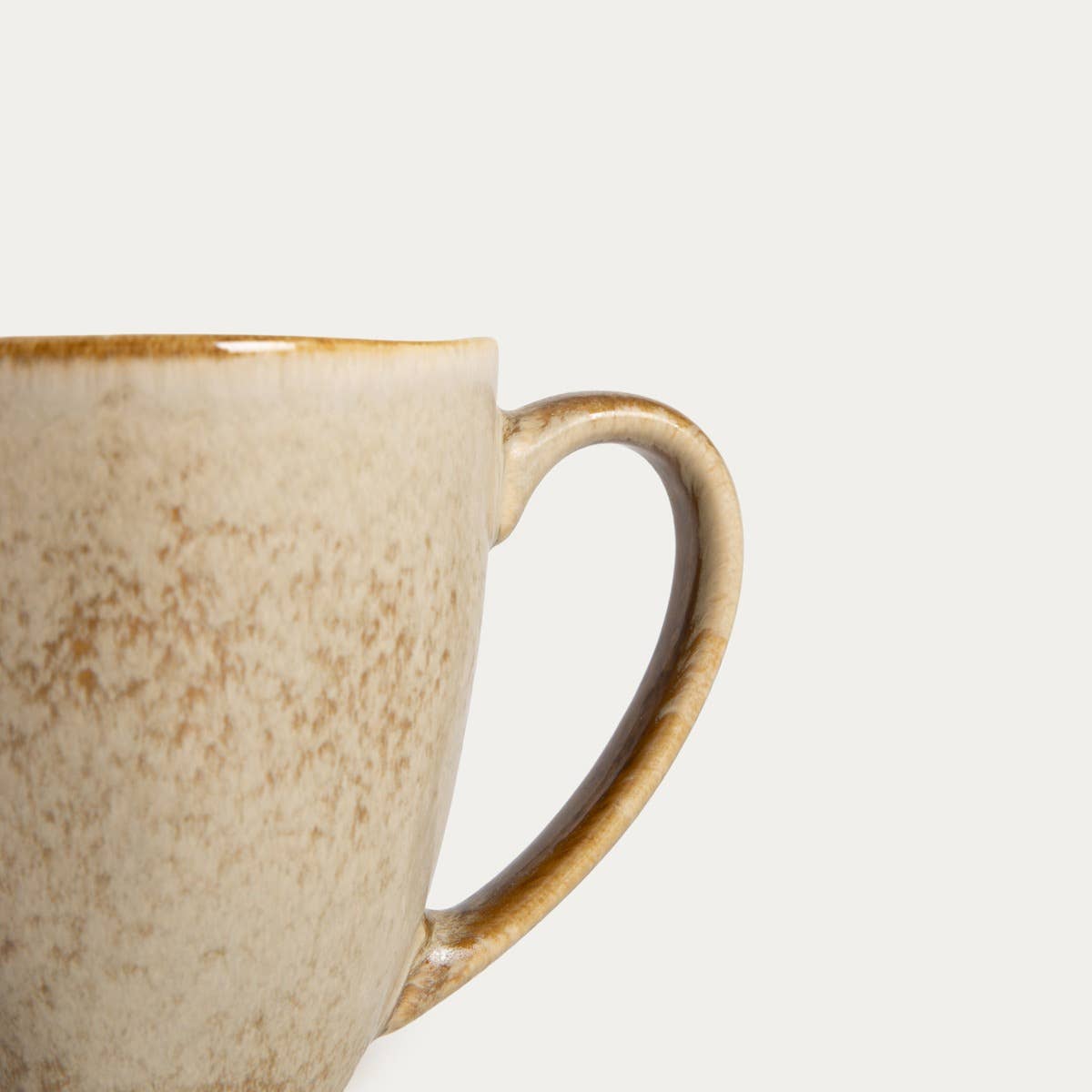 Steinzeug-Tasse DAREL – Beige | 300 ml