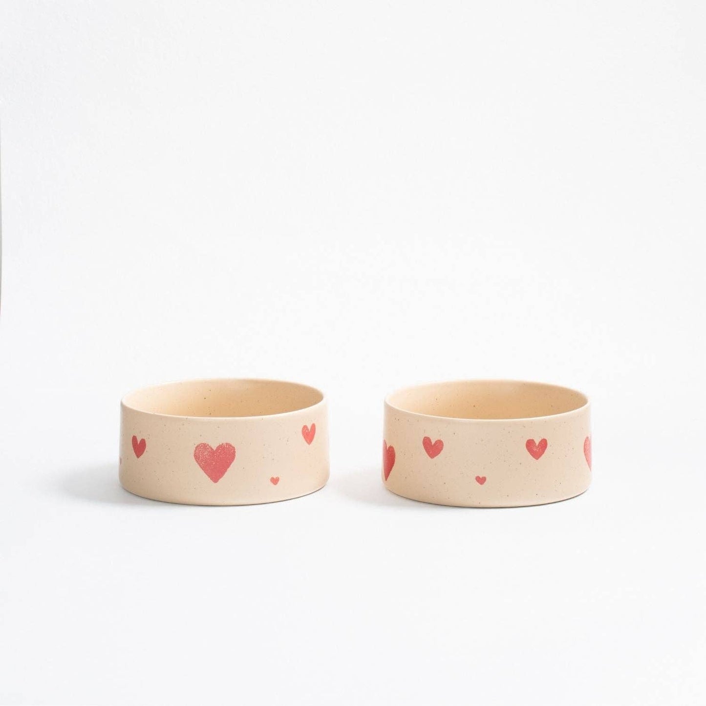 Haustierschüssel  HEART 16,5 cm 2er-Set