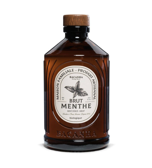 Roher Minzsirup - Bio - 400 ml